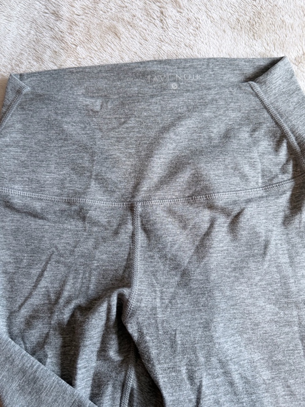 Tavi Noir High-waisted tight-  Gray Leggings, full length